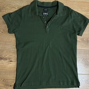 Men’s Forest Green Diesel Polo Size Medium
